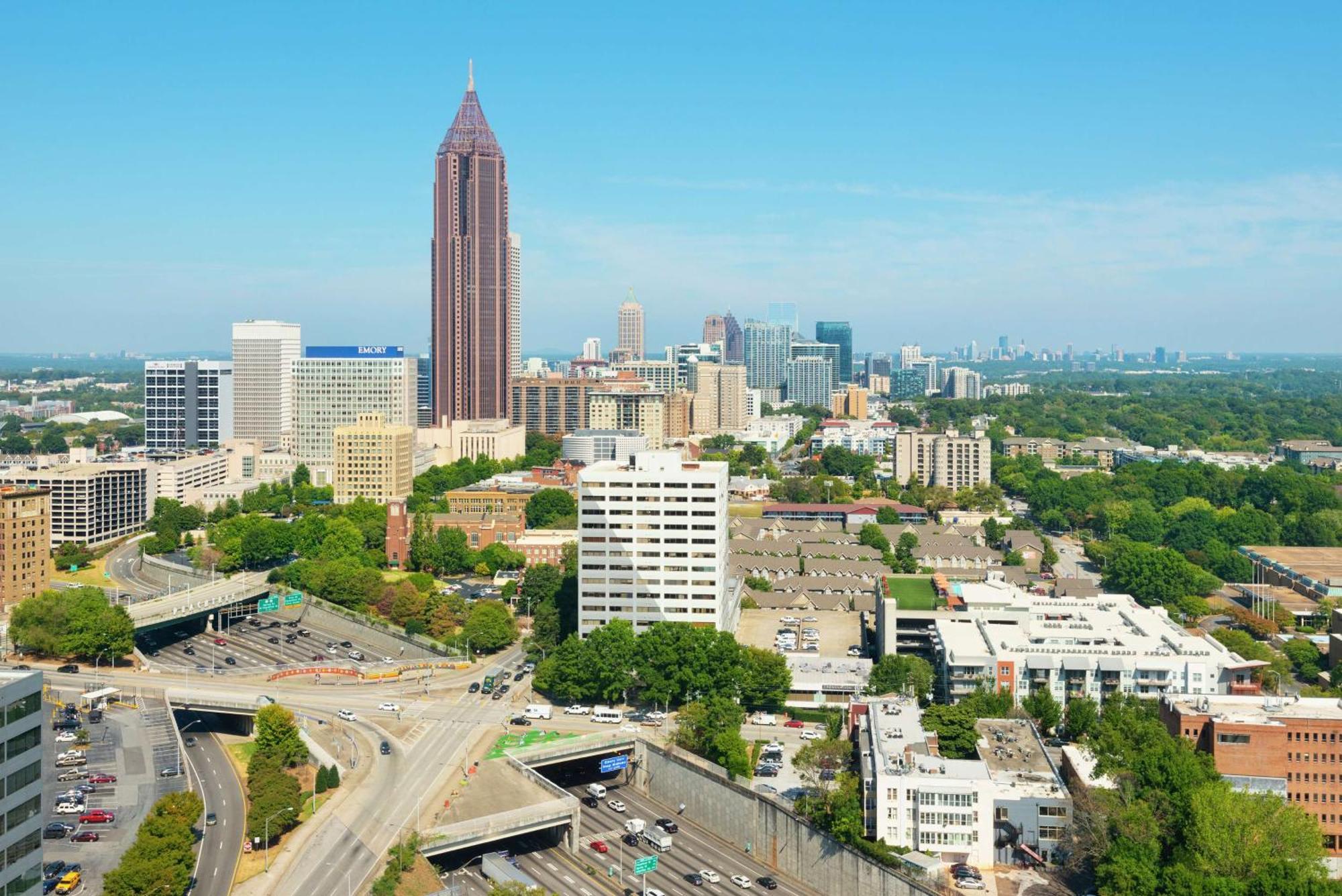Hilton Atlanta Hotell Eksteriør bilde